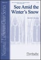 See amid the Winters Snow SATB choral sheet music cover